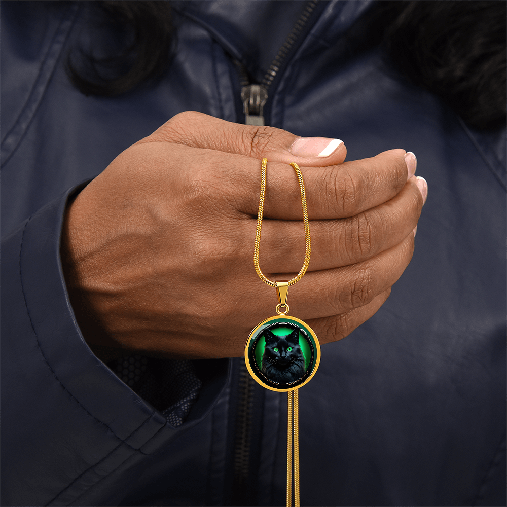 Black Beauty Cameo Necklace ShineOn Fulfillment