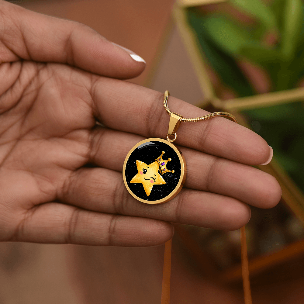 Main Character-ish Star Pendant Necklace | Funny Trendy Jewelry