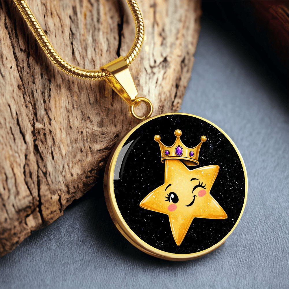 Main Character-ish Star Pendant Necklace | Funny Trendy Jewelry