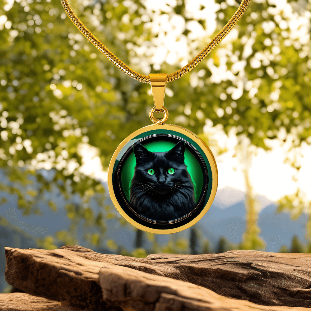 Black Beauty Cameo Necklace ShineOn Fulfillment
