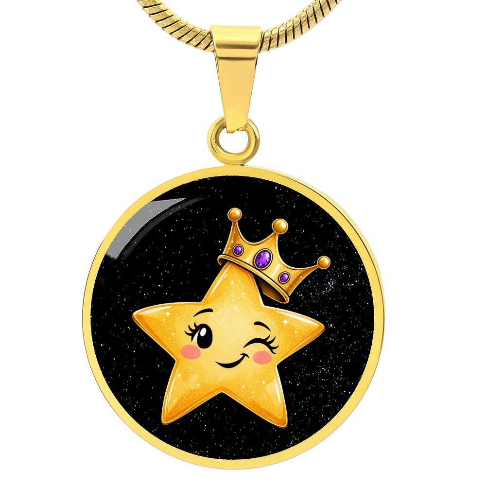 Main Character-ish Star Pendant Necklace | Funny Trendy Jewelry