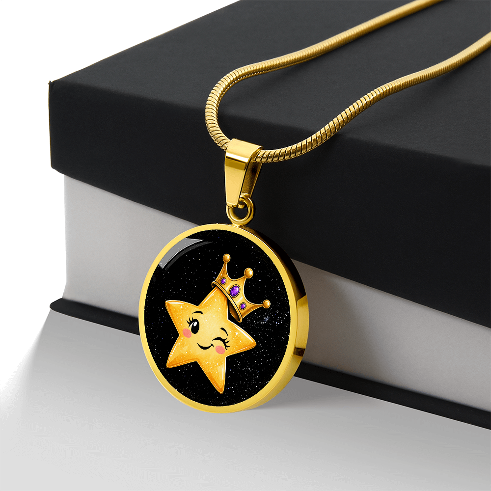 Main Character-ish Star Pendant Necklace | Funny Trendy Jewelry