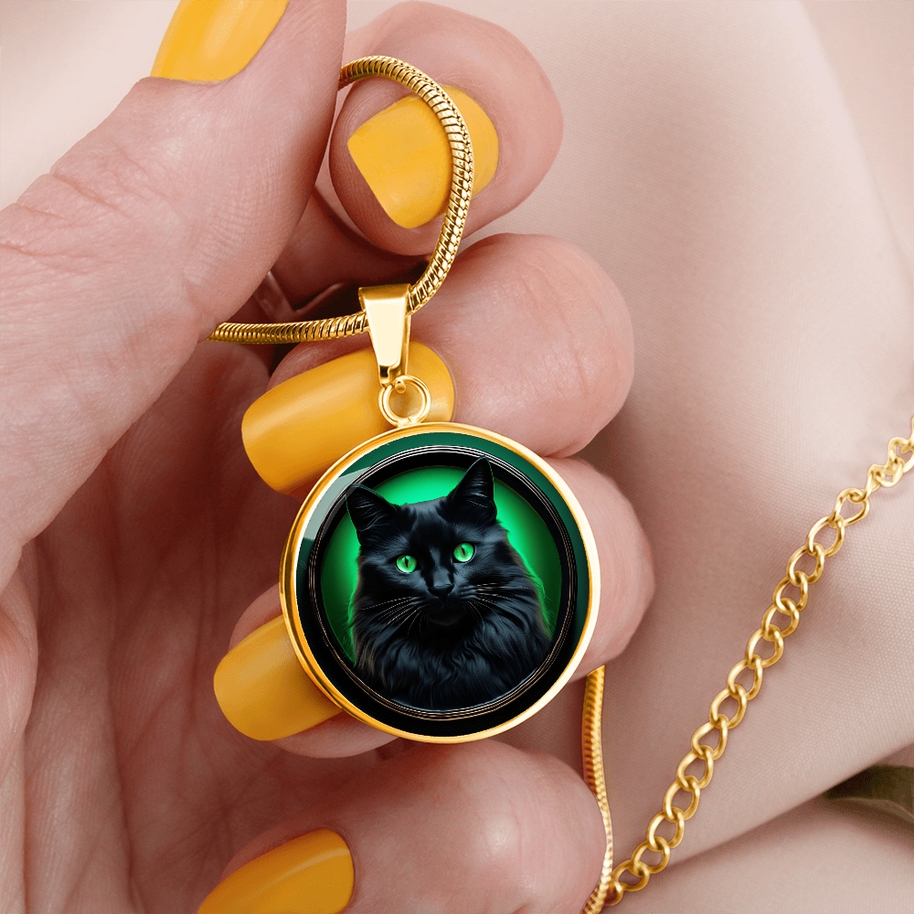 Black Beauty Cameo Necklace ShineOn Fulfillment