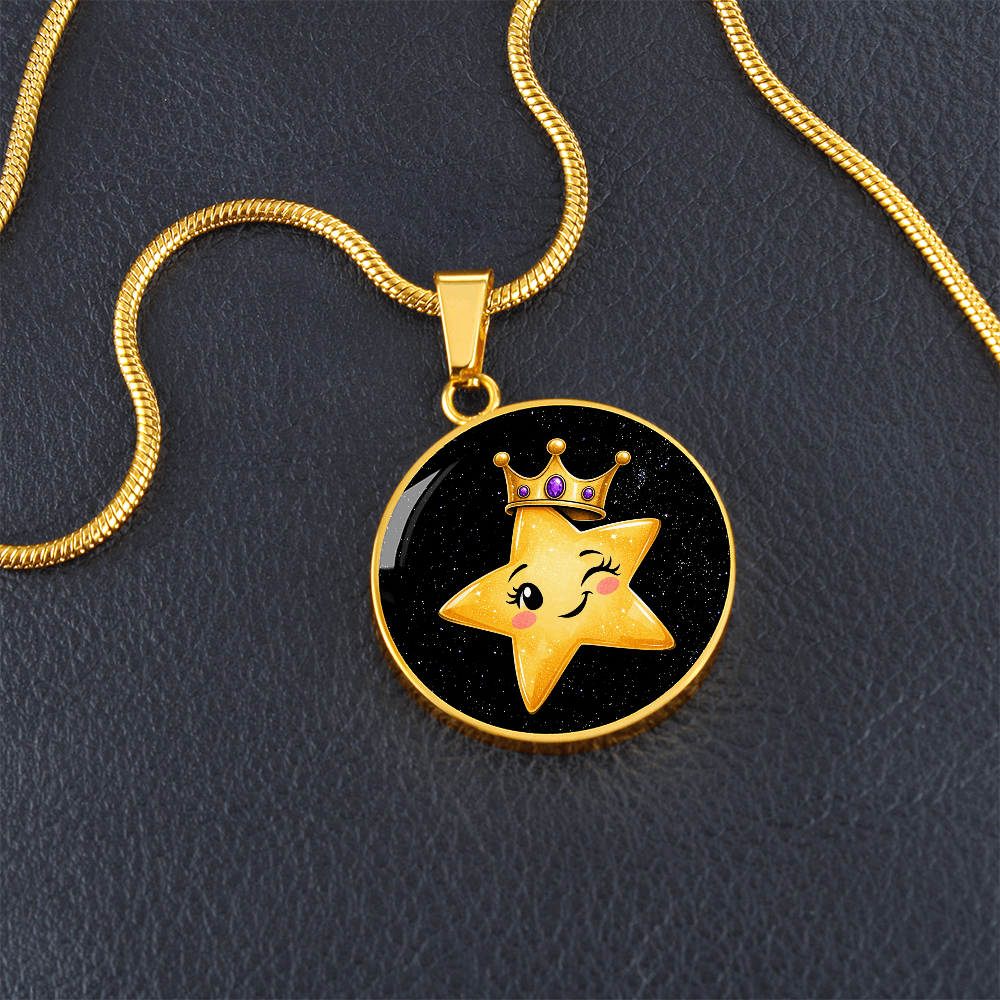 Main Character-ish Star Pendant Necklace | Funny Trendy Jewelry
