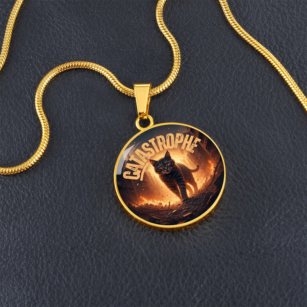 CATastrophe Small Pendant Necklace