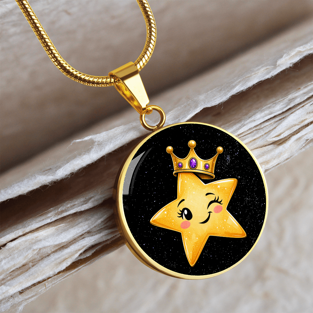 Main Character-ish Star Pendant Necklace | Funny Trendy Jewelry