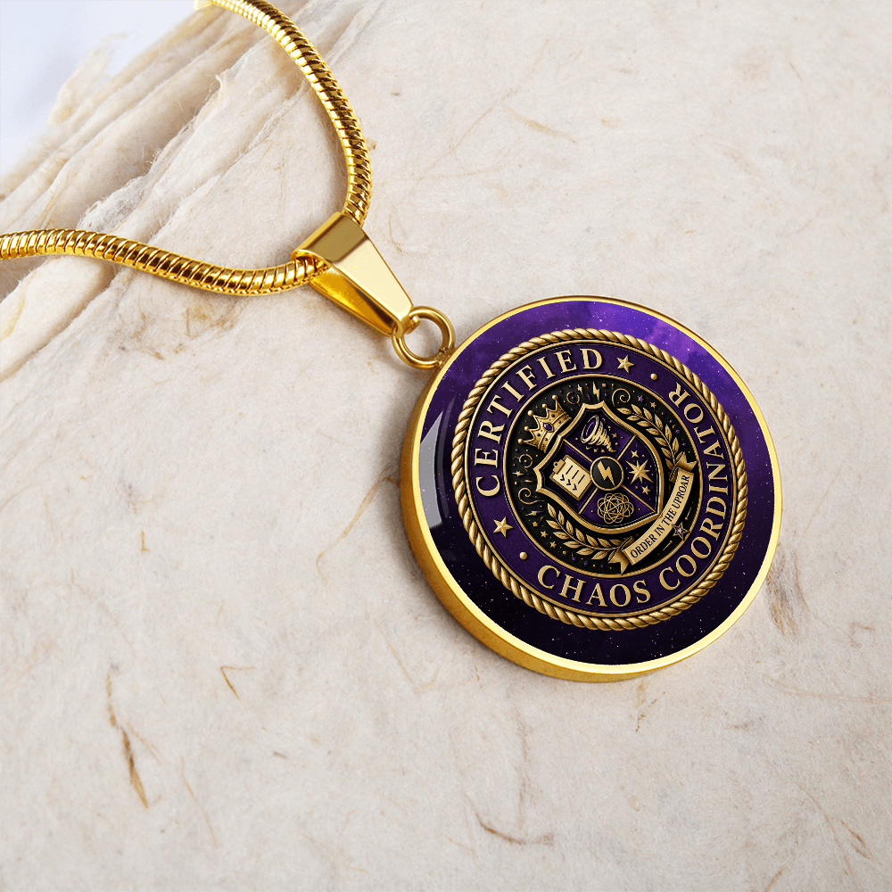 Certified Chaos Coordinator Necklace
