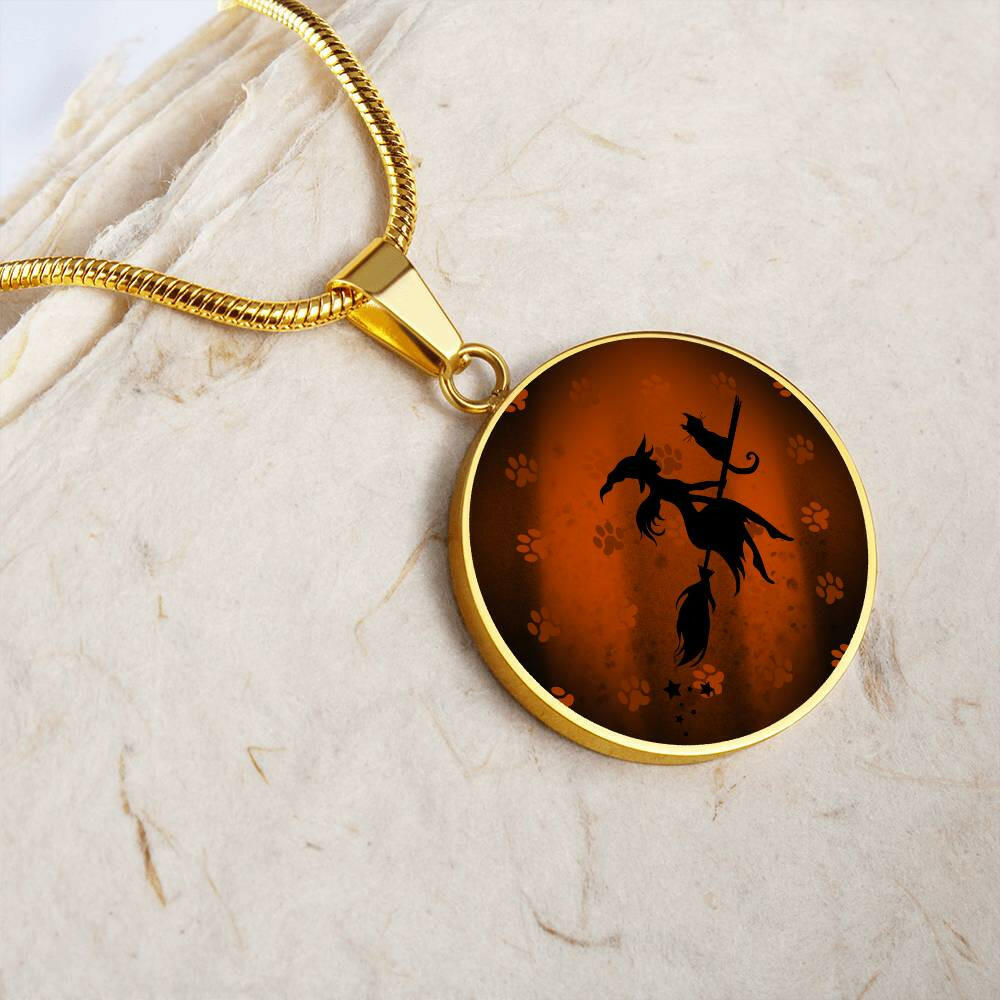 Witchy Kitty Necklace - Jewelry - Epileptic Al’s Shop