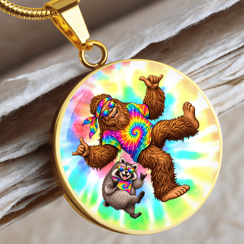 Bigfoot & Jimothy's Groovy Adventure Necklace