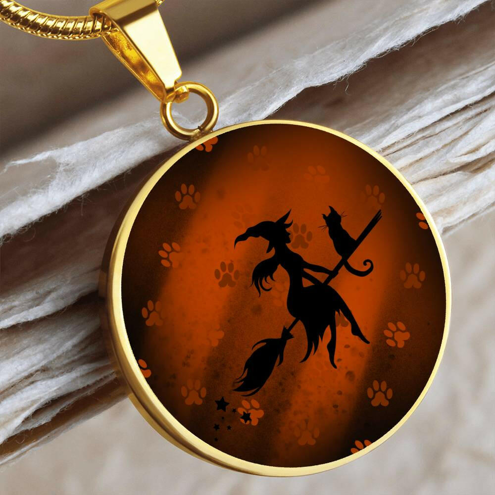 Witchy Kitty Necklace - EpiAl's Shop