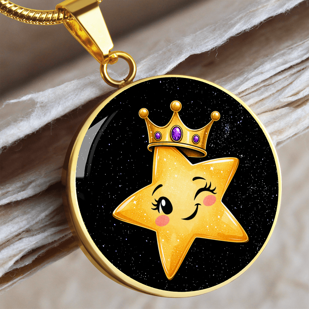 Main Character-ish Star Pendant Necklace | Funny Trendy Jewelry