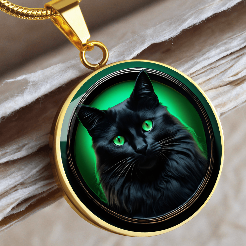 Black Beauty Cameo Necklace ShineOn Fulfillment