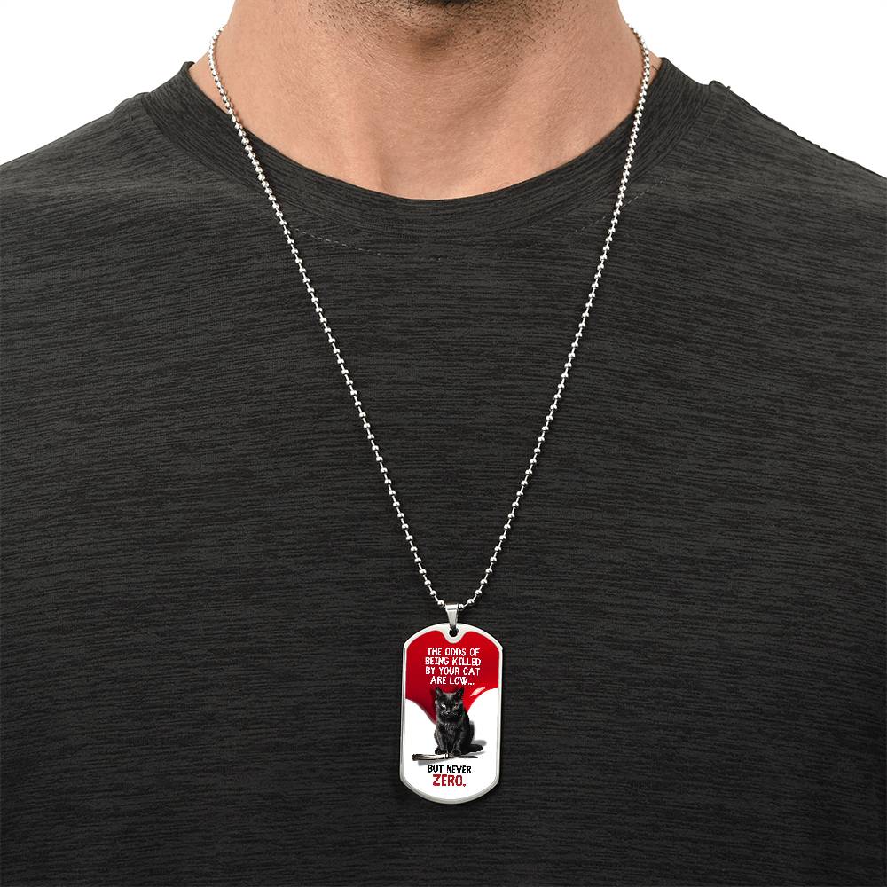 Photo depicting the ​Odds Necklace from EpiAl's Shop.