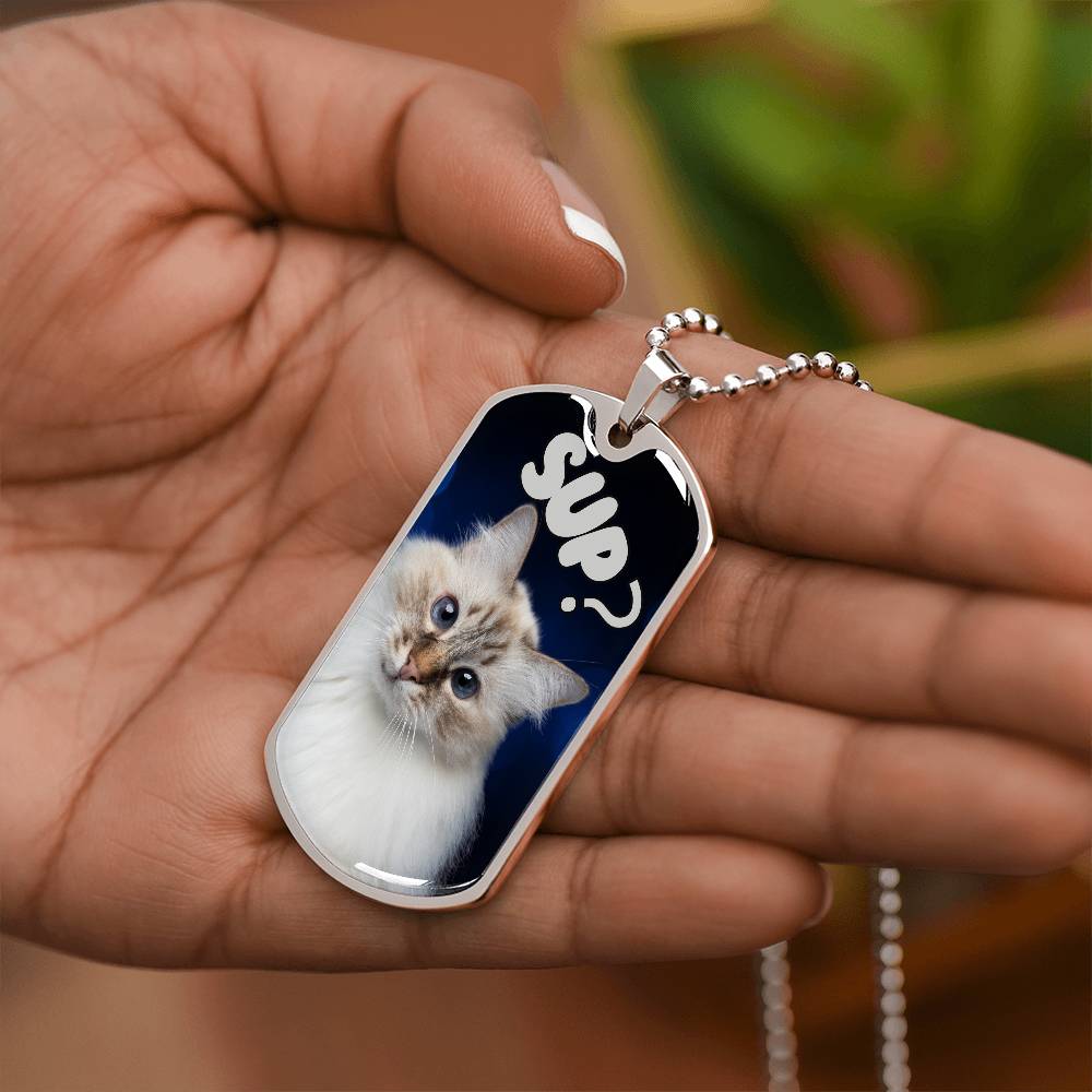 Sup Cat Necklace