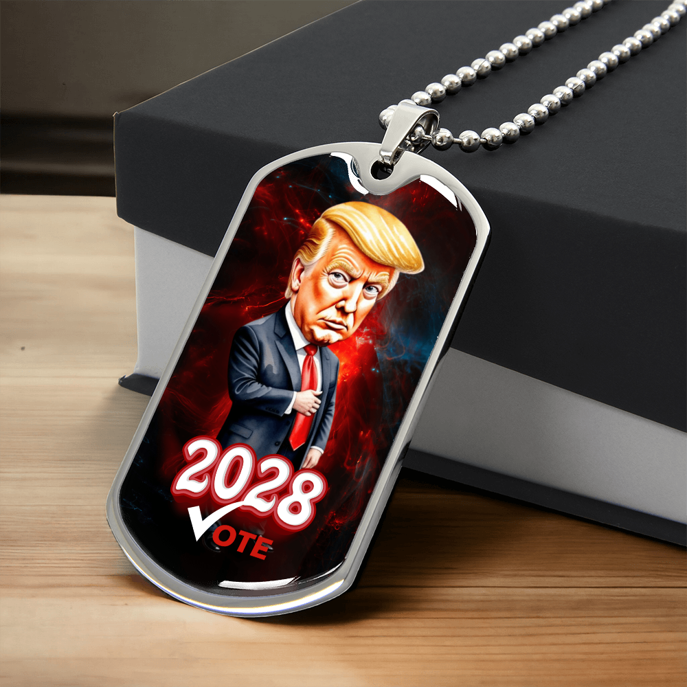 Trump for President 2028 Necklace