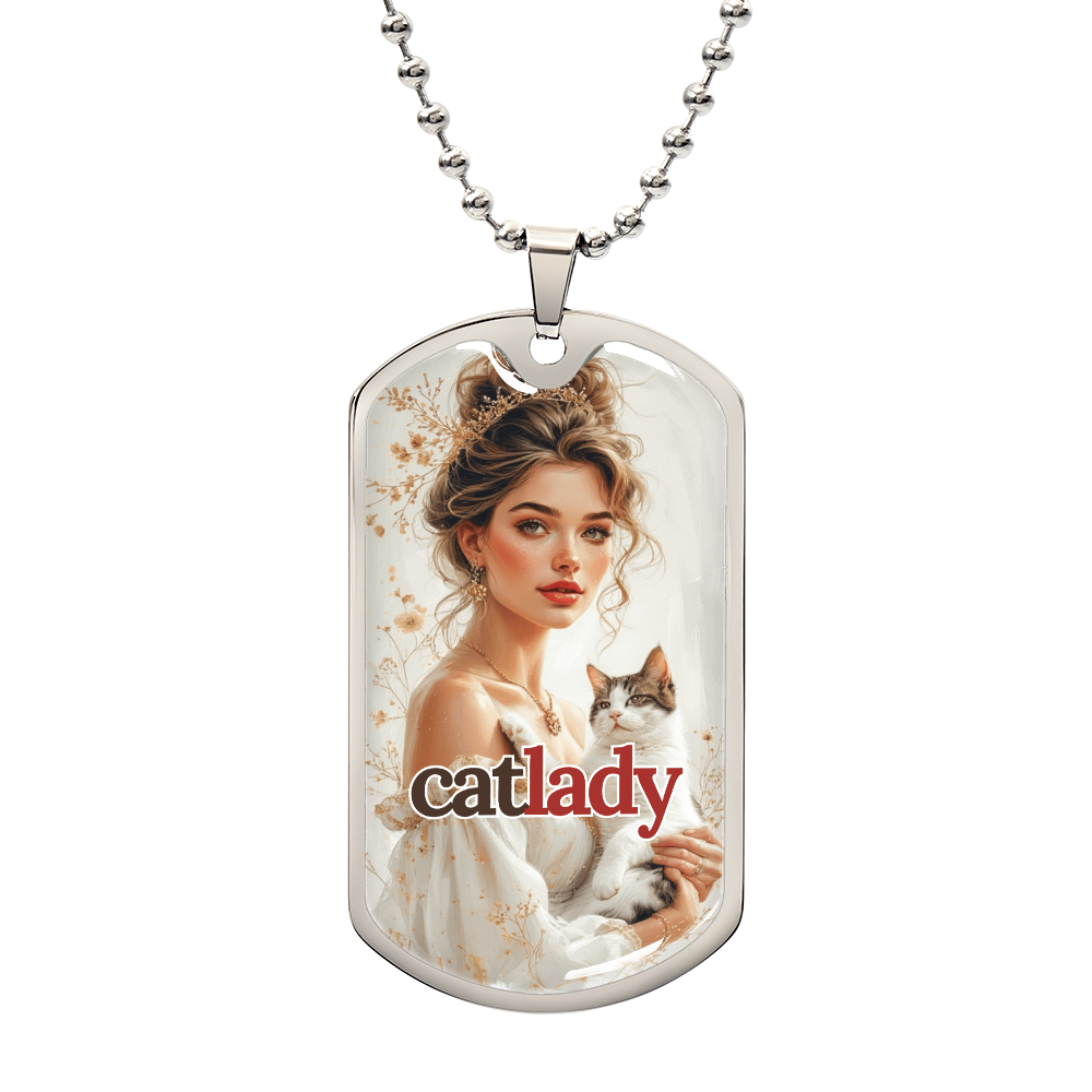 Feminine Cat Lady Necklace