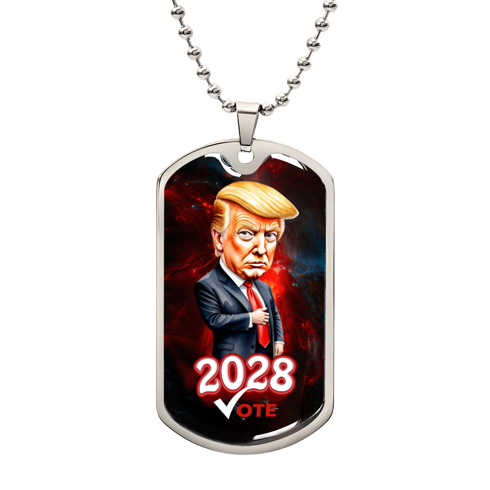 Trump for President 2028 Necklace