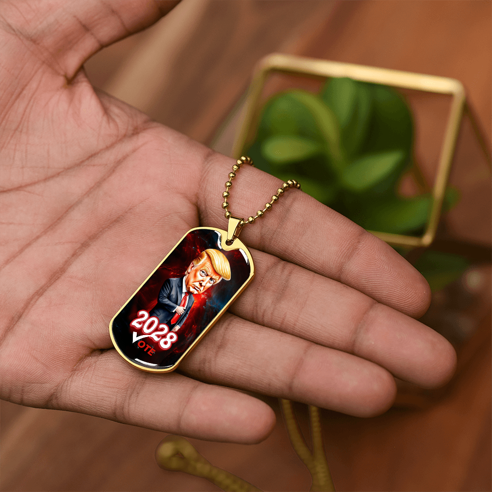 Trump for President 2028 Necklace