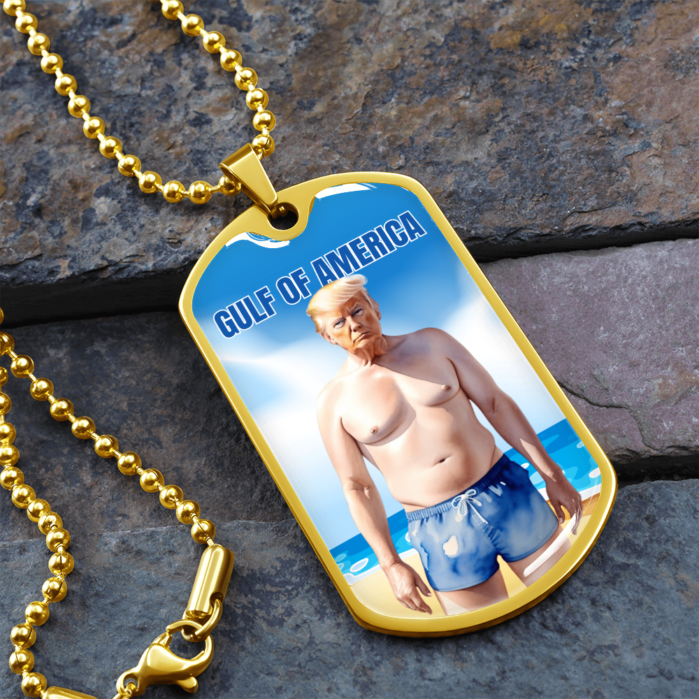 Trump's Gulf of America Necklace