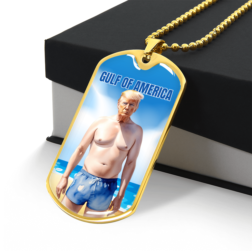 Trump's Gulf of America Necklace