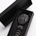 Office of Time Management Engraved Chronograph Watch – Time Was Not Wasted