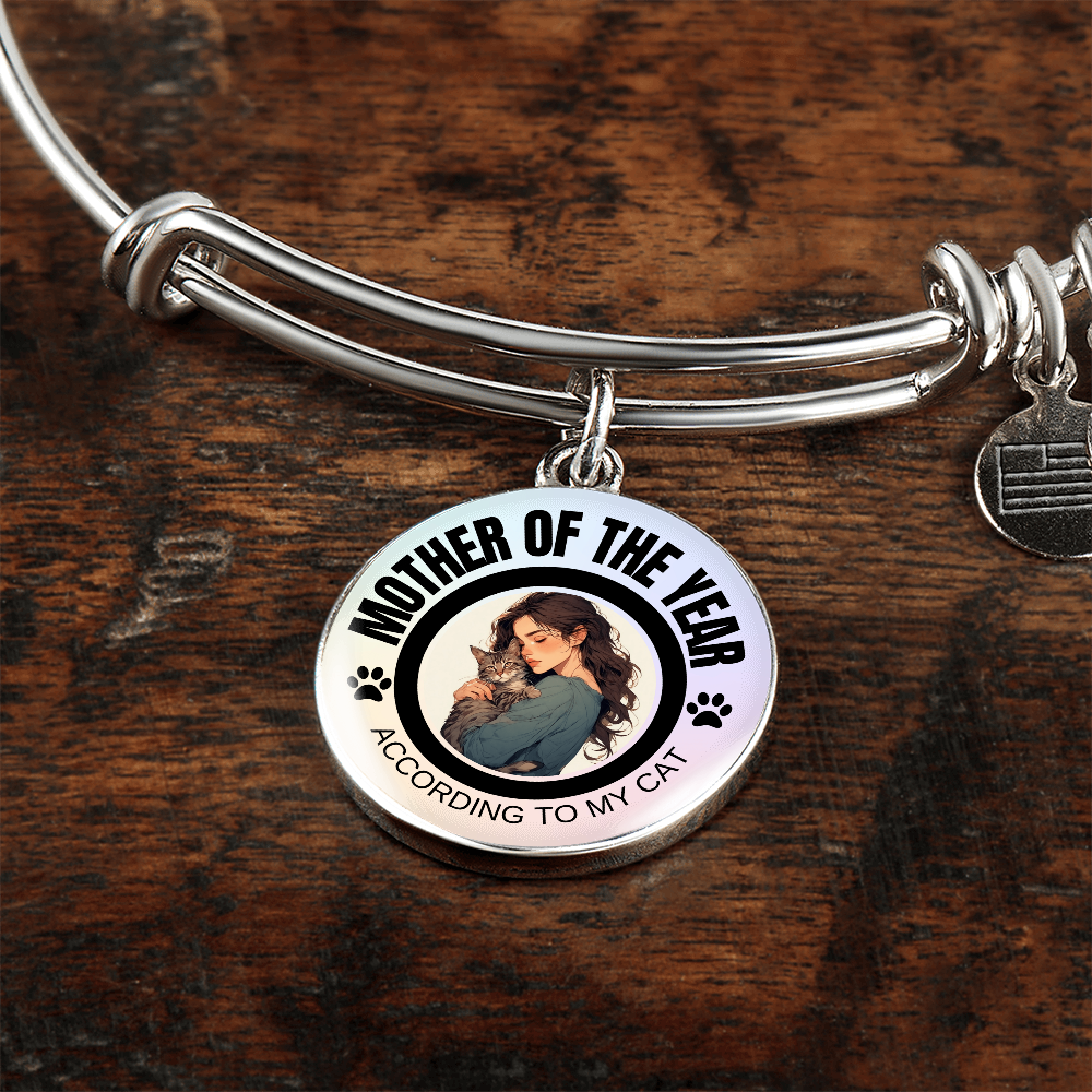 Mother of the Year Pendant Bracelet