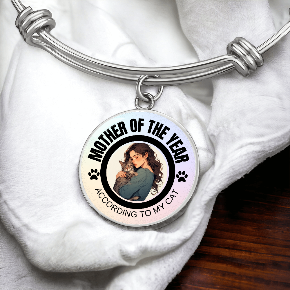 Mother of the Year Pendant Bracelet