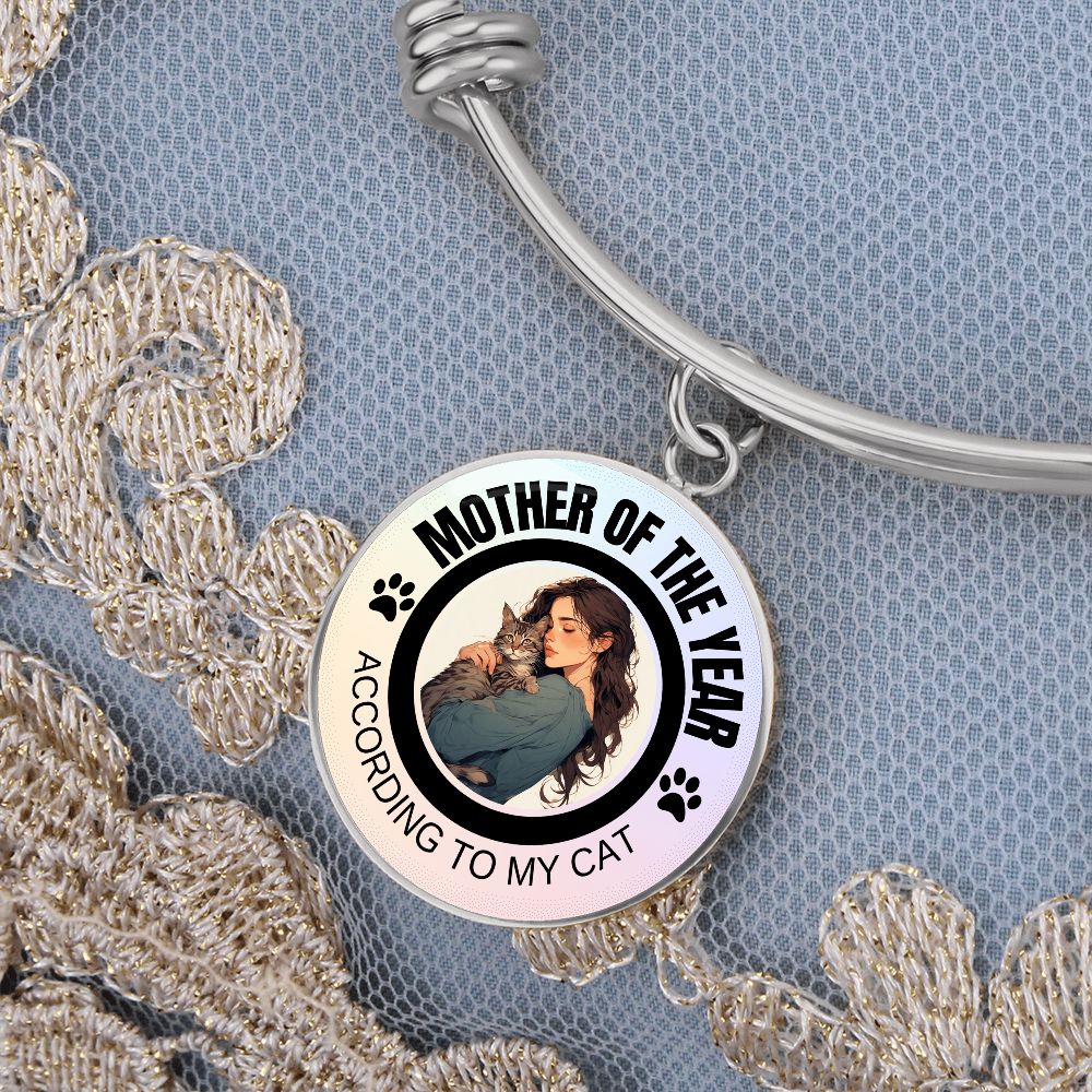 Mother of the Year Pendant Bracelet
