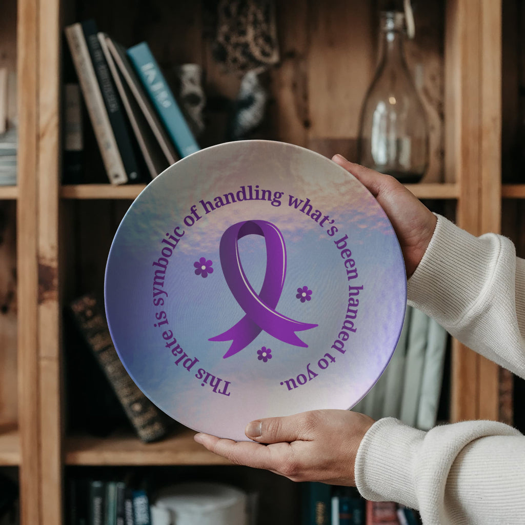 This Plate Is Symbolic Epilepsy Awareness Plate