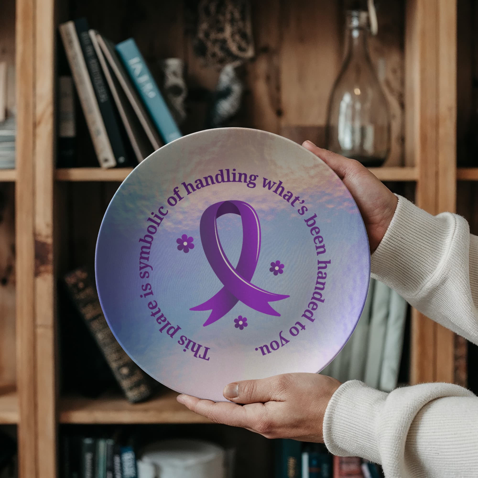 This Plate Is Symbolic Epilepsy Awareness Plate