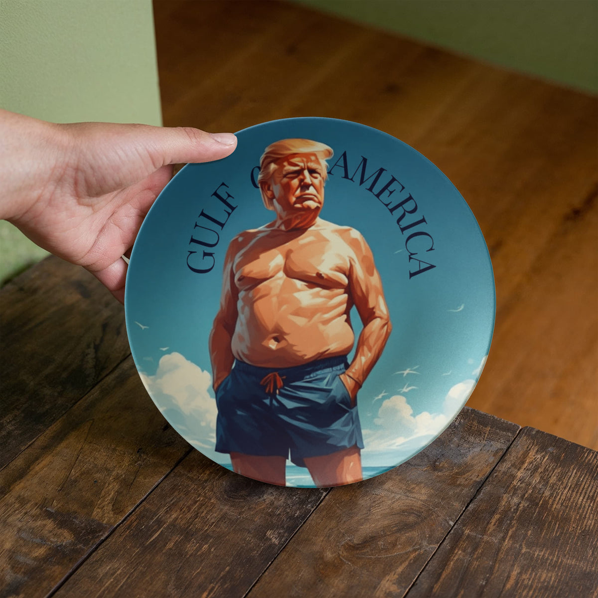 American Gulf Collectible Plate