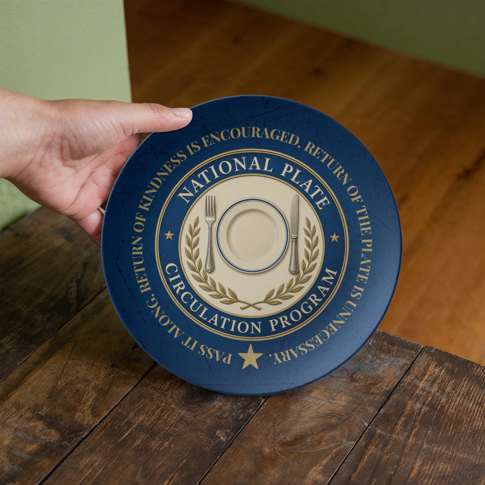 National Plate Circulation Program Giving Plate – 10