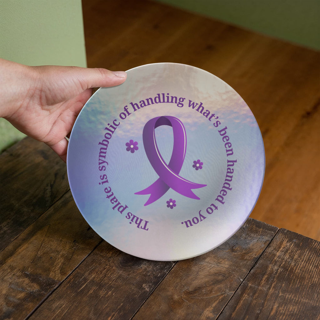 This Plate Is Symbolic Epilepsy Awareness Plate