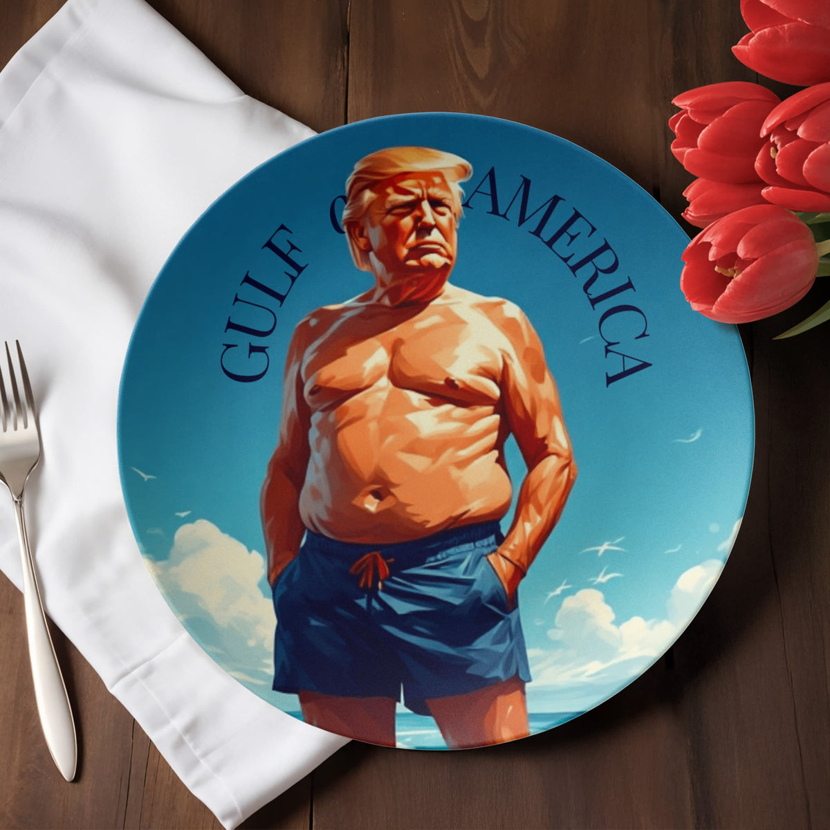 American Gulf Collectible Plate