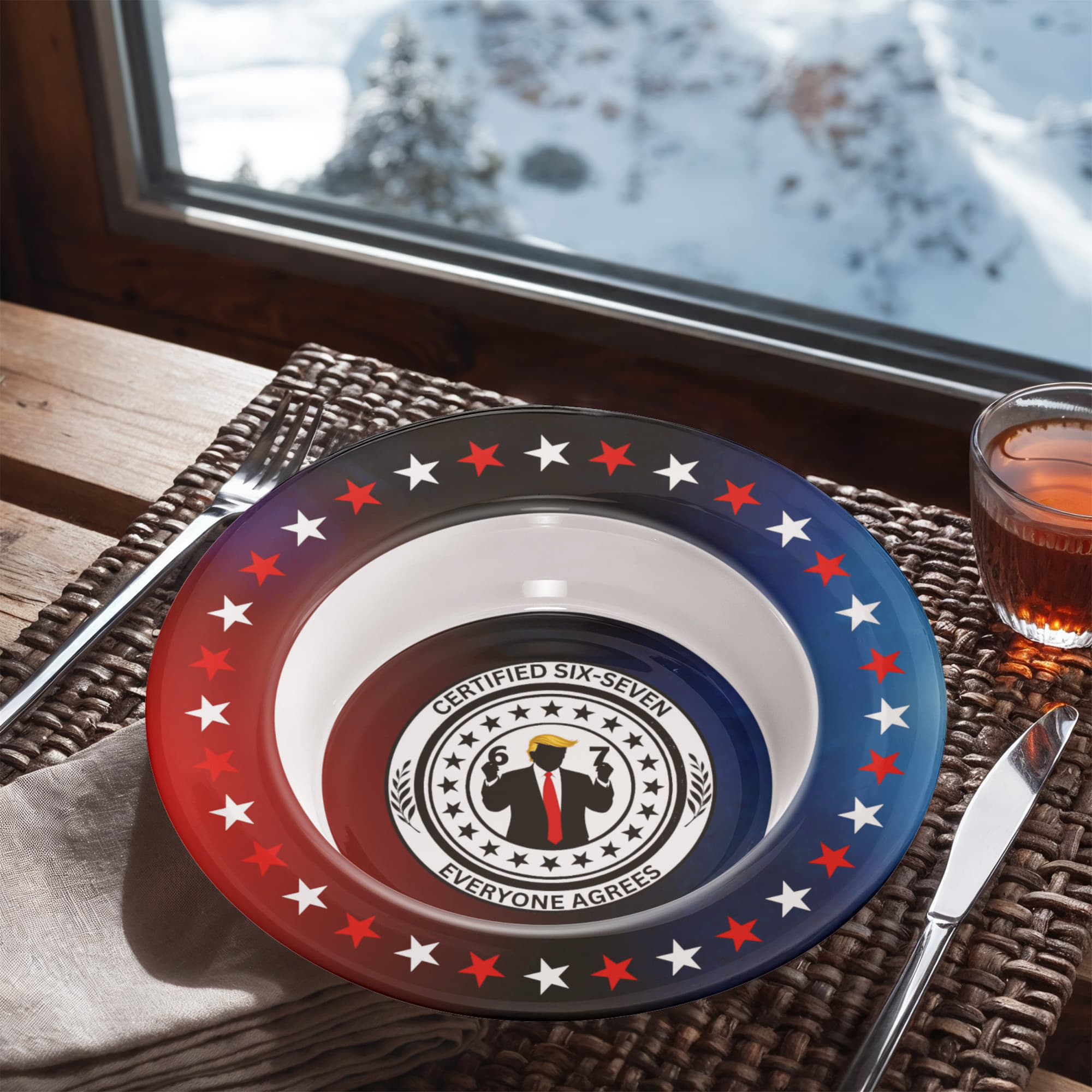 Six Seven Bowl – Certified Parody Serving Bowl