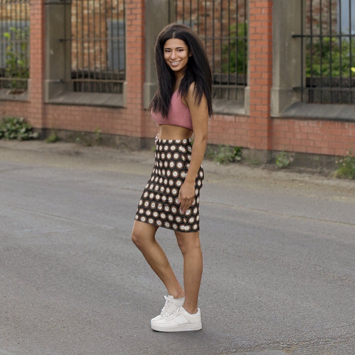 Assigned Human – Lifetime Assignment Pencil Skirt | Official Seal Print - Clothing, Women, Skirts - EpiAl's Shop