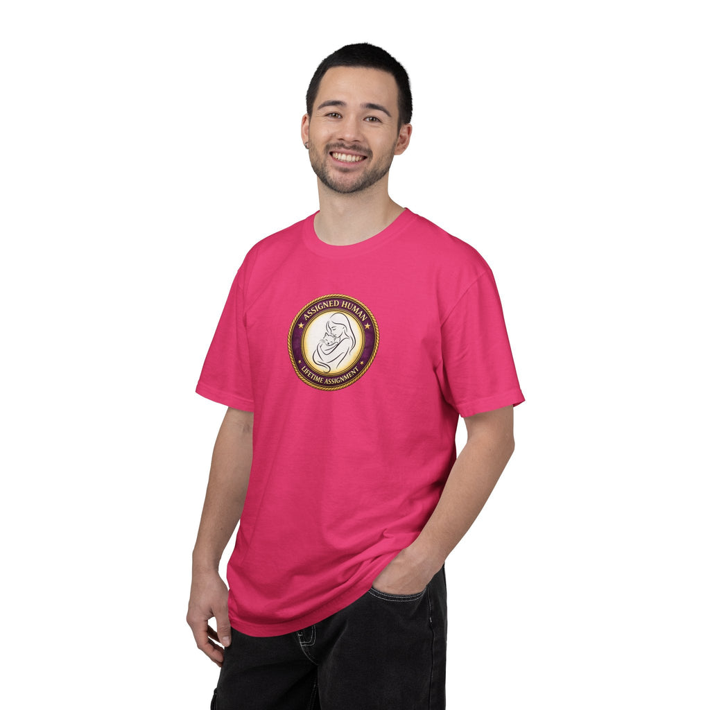 Assigned Human – Lifetime Assignment T-Shirt | Cat Lover Seal Tee - Clothing, Women, T-Shirts - EpiAl's Shop