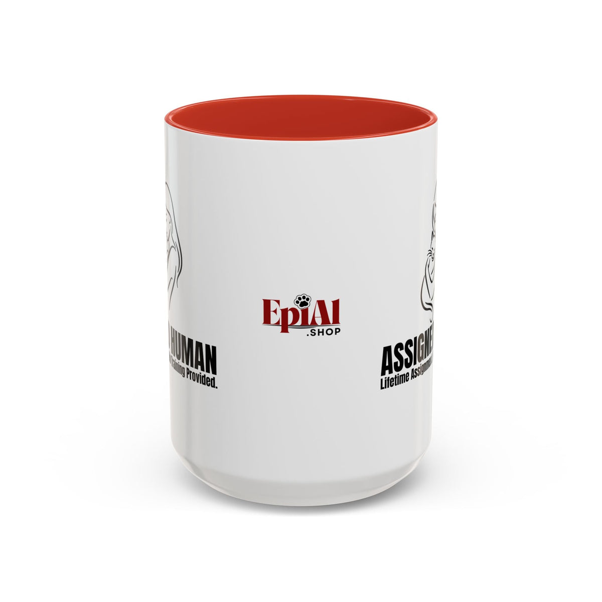 Assigned Human Mug – Lifetime Assignment Cat Coffee Cup - Drinkware, Coffee Mugs - EpiAl's Shop