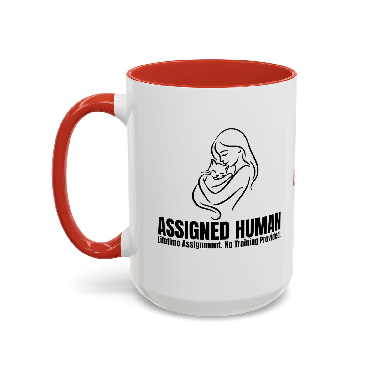 Assigned Human Mug – Lifetime Assignment Cat Coffee Cup - Drinkware, Coffee Mugs - EpiAl's Shop
