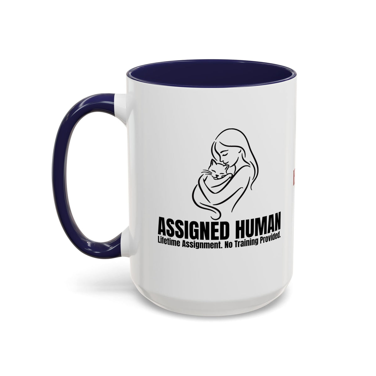 Assigned Human Mug – Lifetime Assignment Cat Coffee Cup - Drinkware, Coffee Mugs - EpiAl's Shop