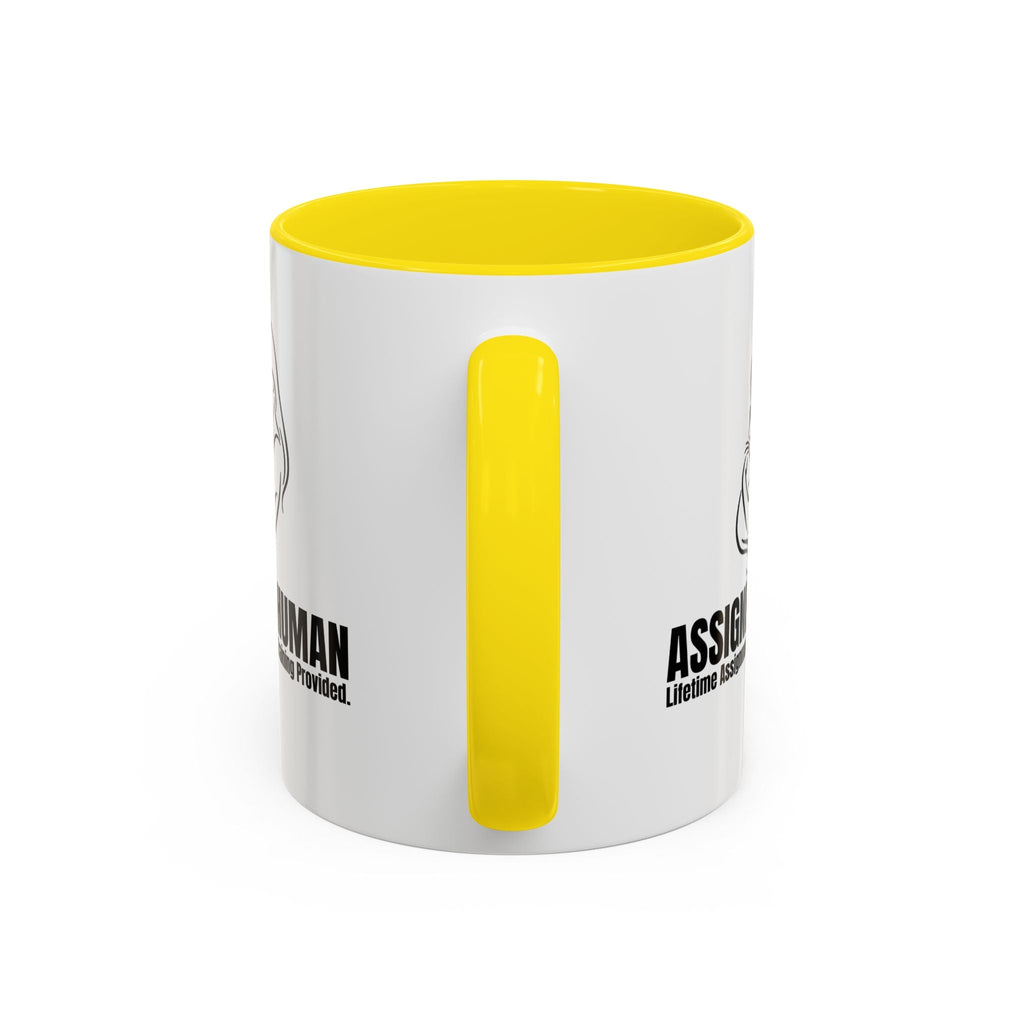 Assigned Human Mug – Lifetime Assignment Cat Coffee Cup - Drinkware, Coffee Mugs - EpiAl's Shop