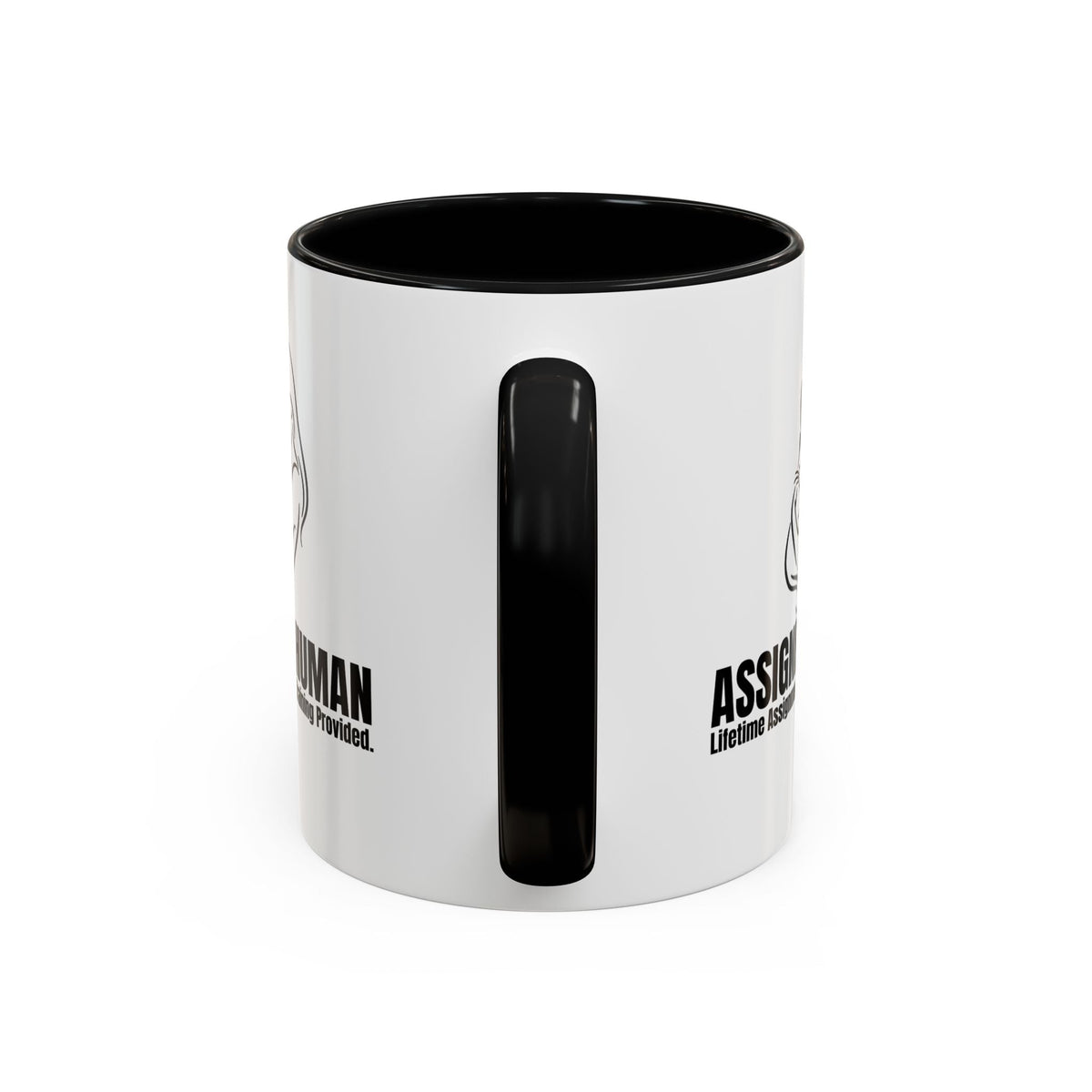 Assigned Human Mug – Lifetime Assignment Cat Coffee Cup - Drinkware, Coffee Mugs - EpiAl's Shop