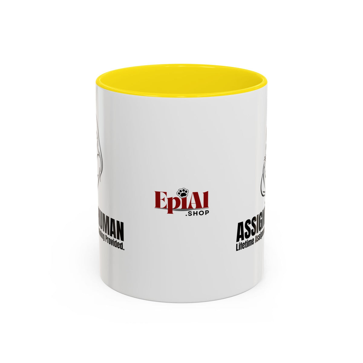 Assigned Human Mug – Lifetime Assignment Cat Coffee Cup - Drinkware, Coffee Mugs - EpiAl's Shop