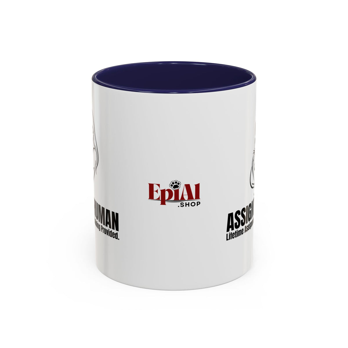 Assigned Human Mug – Lifetime Assignment Cat Coffee Cup - Drinkware, Coffee Mugs - EpiAl's Shop