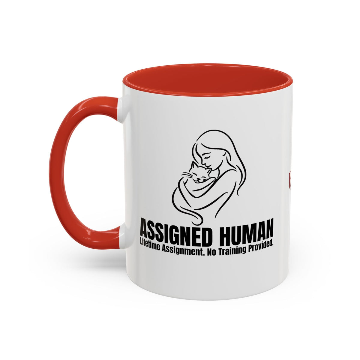 Assigned Human Mug – Lifetime Assignment Cat Coffee Cup - Drinkware, Coffee Mugs - EpiAl's Shop