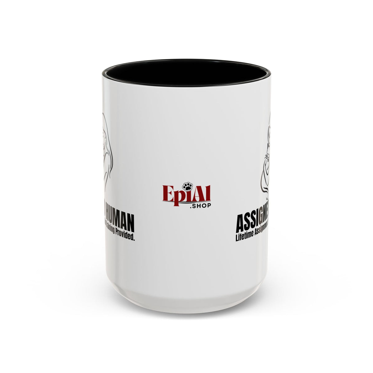 Assigned Human Mug – Lifetime Assignment Cat Coffee Cup - Drinkware, Coffee Mugs - EpiAl's Shop