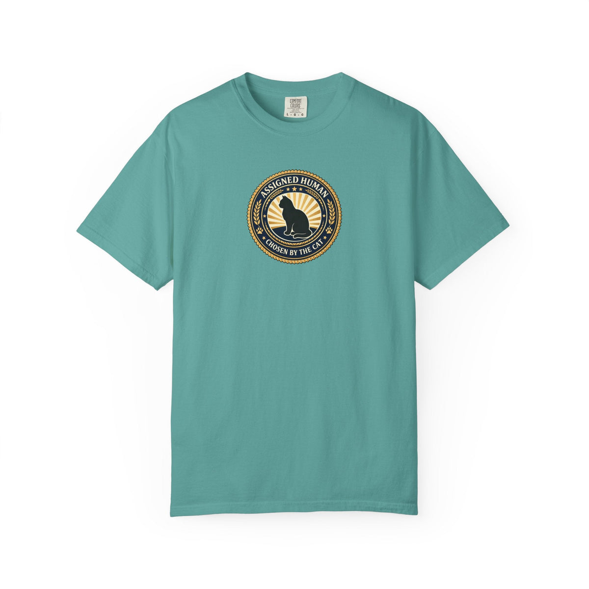 Assigned Human T-Shirt | Chosen by the Cat Tee - Clothing, Unisex, T-Shirts - EpiAl's Shop