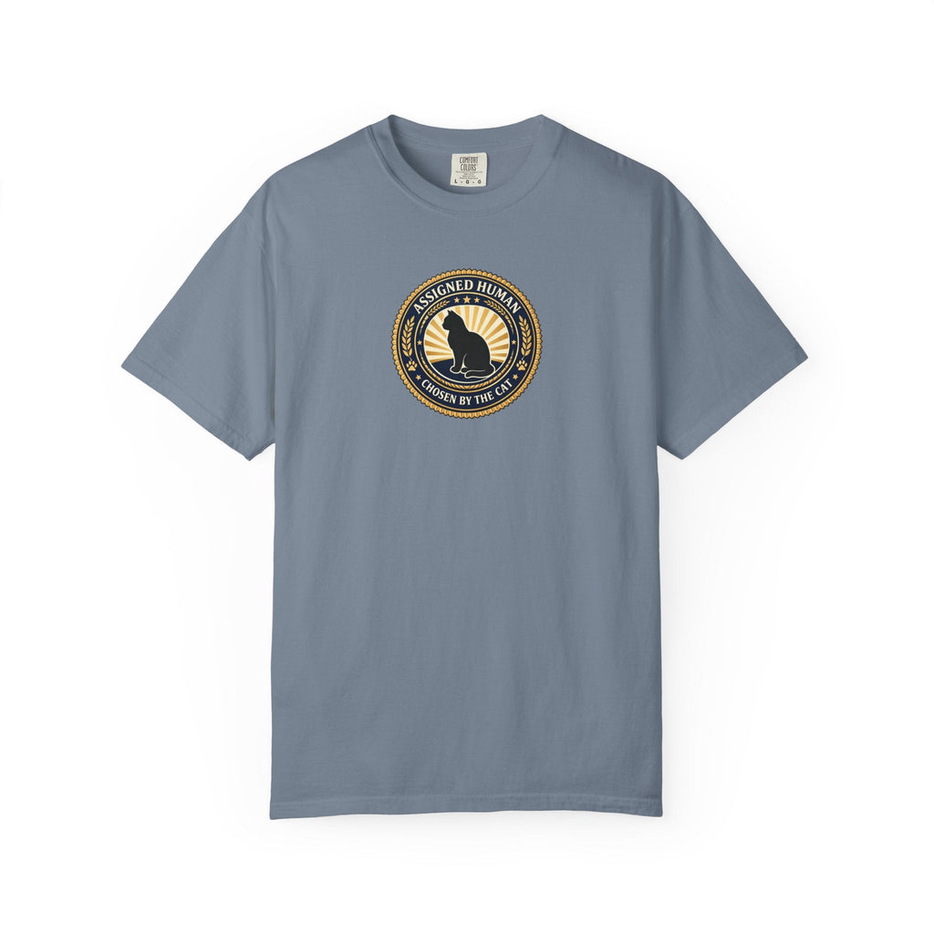 Assigned Human T-Shirt | Chosen by the Cat Tee - Clothing, Unisex, T-Shirts - EpiAl's Shop