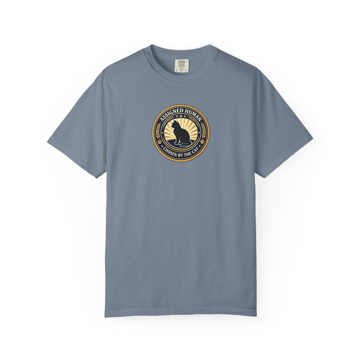 Assigned Human T-Shirt | Chosen by the Cat Tee - Clothing, Unisex, T-Shirts - EpiAl's Shop