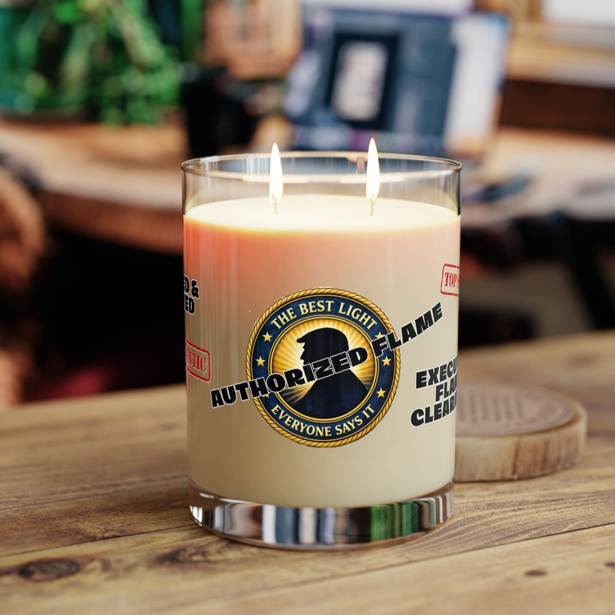 Authorized Flame Candle – Executive Approval Edition - Decor, Candles, Scented - EpiAl's Shop